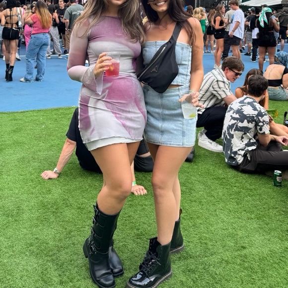 Meshki Denim Skirt Set - Picture 3 of 4